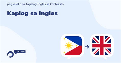 kaplog bisaya meaning in english tagalog